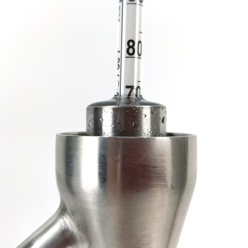 Stainless Steel Parrot & Proof & Tralle Hydrometer Bader Beer & Wine